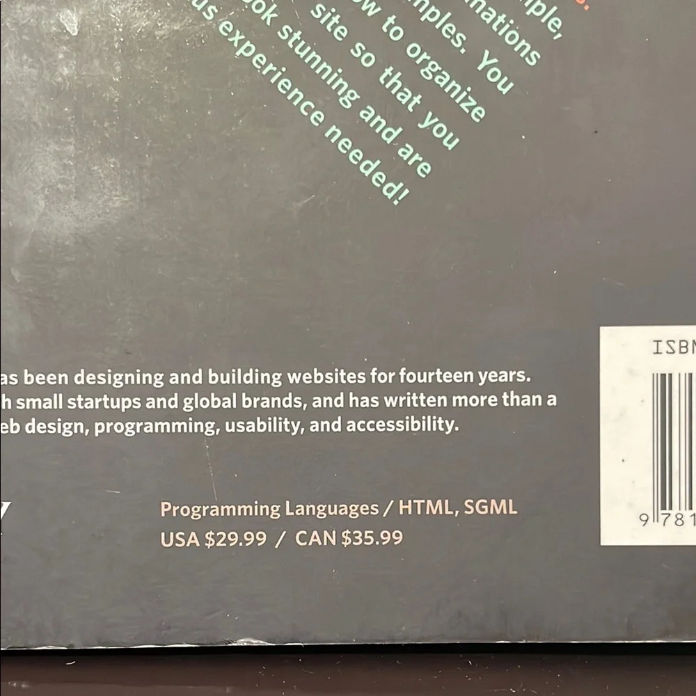 HTML & CSS Design and Build Websites Book - Picture 4 of 6
